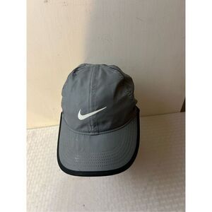 Nike‎ dri fit feather light gray hat rn#56323